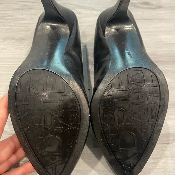 Adrienne Vittadini Black Pumps size 8M - Picture 3 of 4